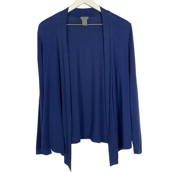 Ann Taylor open cardigan, size large, rayon/tencel/cotton/spandex - Picture 1 of 9